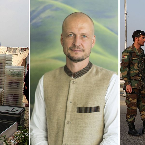 Svenska Afghanistankommitténs generalsekreterare Andreas Stefansson var på plats i Kabul för två veckor sedan. Han säger att läget i landet är orolig inför morgondagens presidentval.