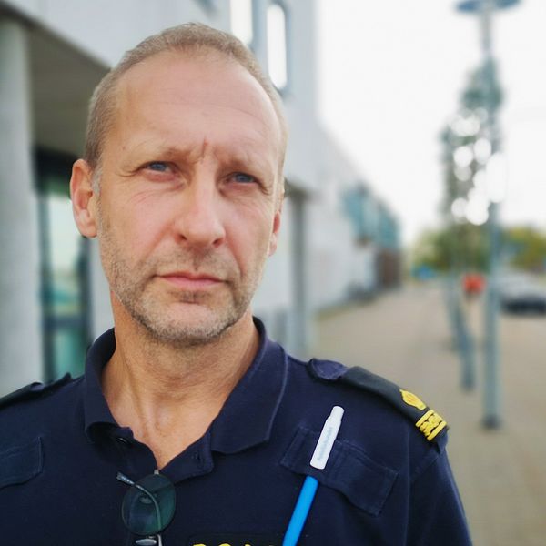Gunnar Norgren är ordförande i Polisförbundet i polisområde Kalmar-Kronoberg.