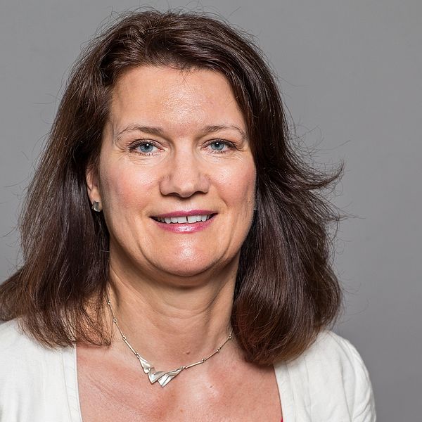 Ann Linde, utrikesminister.