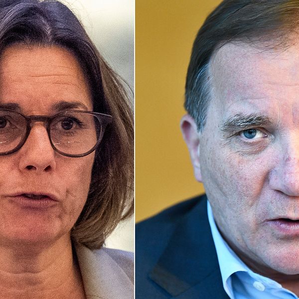 Miljöpartiets språkrör Isabella Lövin går starkt emot statsminister Stefan Löfvens (S) uttalande om att halvera flyktingmottagandet i Sverige.