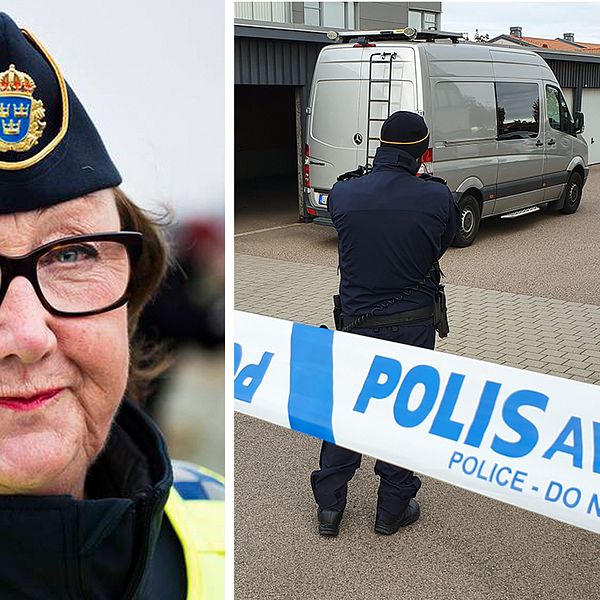 Polisens presstalesperson Ewa-Gun Westford berättar att man kommer ha personal i området för att lära sig om miljön.