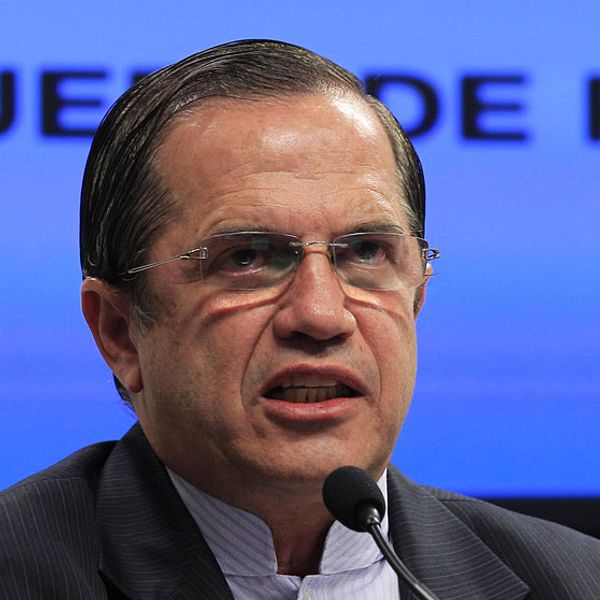 Ecuadors utrikesminister Ricardo Patino