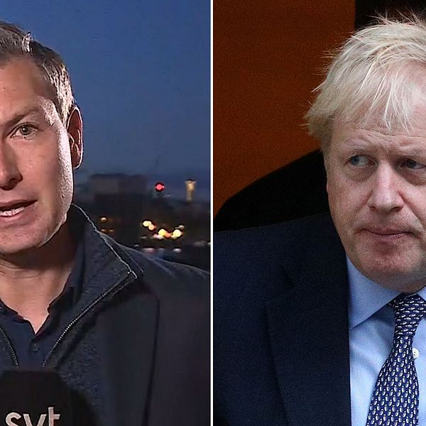 SVT:s Christoffer Wendick: ”Det var en kalldusch för Boris Johnson”