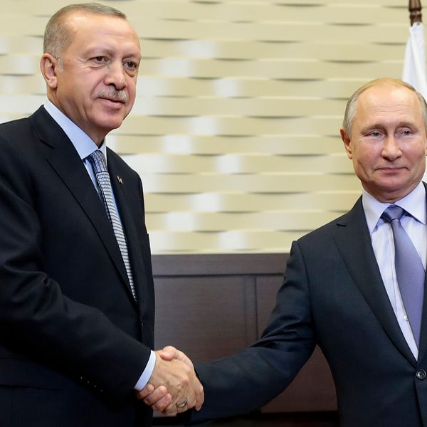 Rysslands president Vladimit Putin och Turkiets president Recep Tayyip Erdogan har kommit överens om situationen i norra Syrien.