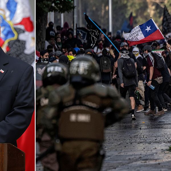 Chile ställer in klimatmötet i december, det säger landets president Sebastian Piñera.