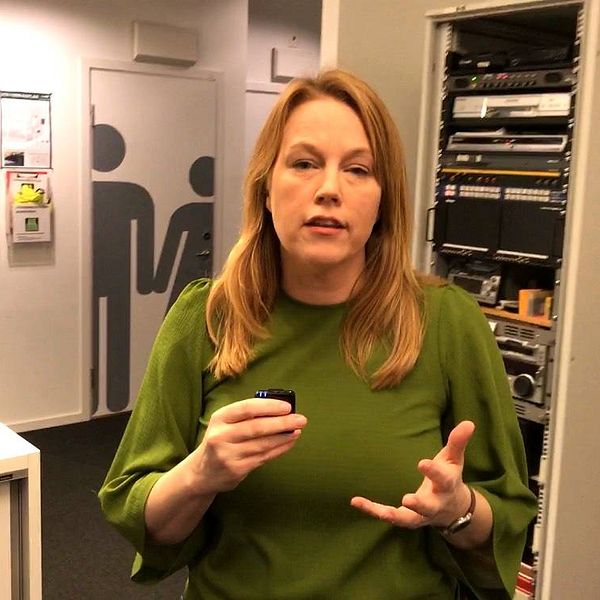 Tina Enström reporter SVT Nyheter Öst