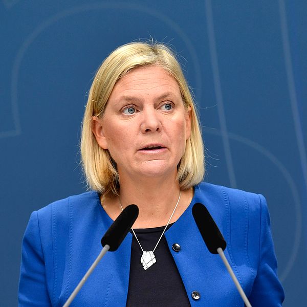 Sveriges finansminister Magdalena Andersson, Socialdemokraterna