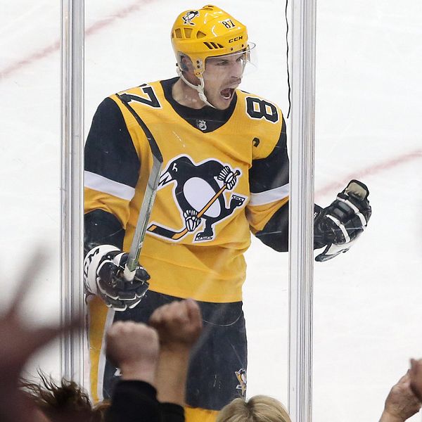 Pittsburghs storstjärna Sidney Crosby.