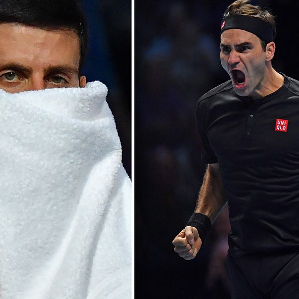 Roger Federer besegrade Novak Djokovic för första gången på fem år.