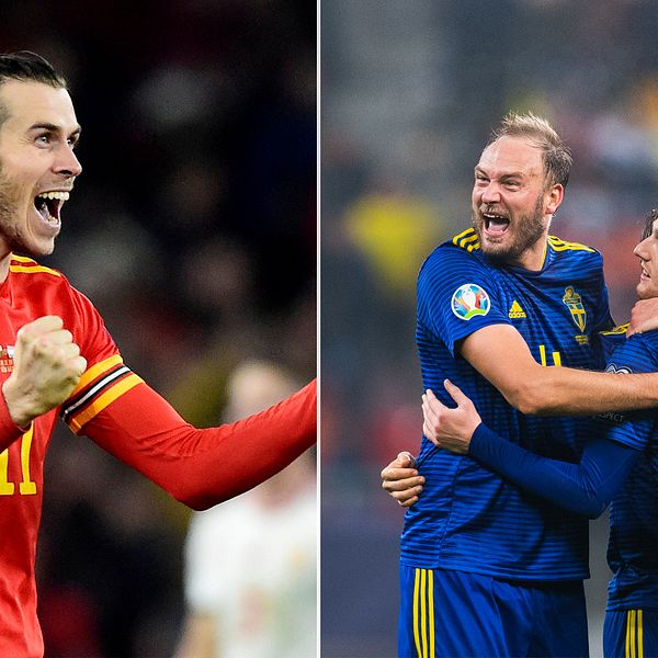 Wales och Sverige är båda klara för sommarens EM-slutspel.