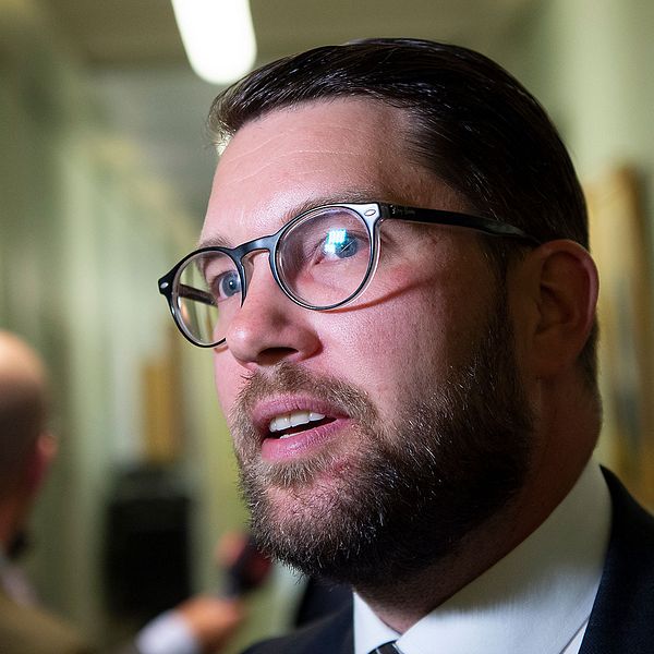 Sverigedemokraternas partiledare Jimmie Åkesson