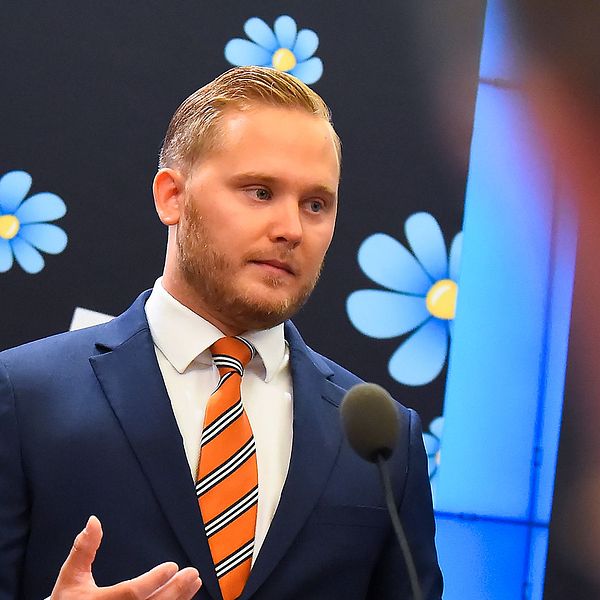 Henrik Vinge, integrationspolitisk talesperson för Sverigedemokraterna