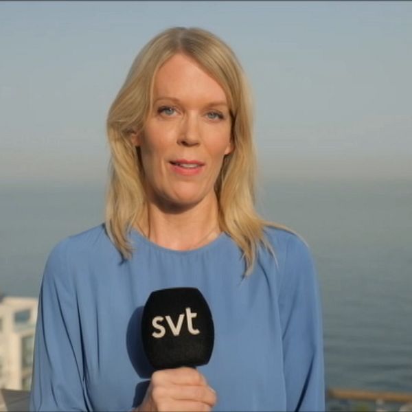SVT:s Mellanösternkorrespondent Stina Blomgren. Arkivbild.