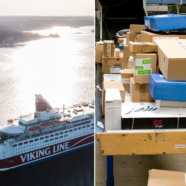 Fler färjavgångar ställs in även under tisdagen och distributionen av post från Sverige påverkas av strejken i Finland.