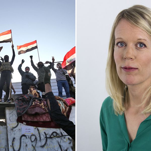 SVT:s Mellanösternkorrespondent Stina Blomgren om vad det innebär att Iraks premiärminister nu avgår.