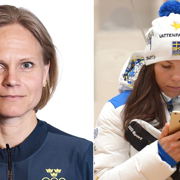 SOK:s Carolina Lundqvist till vänster.