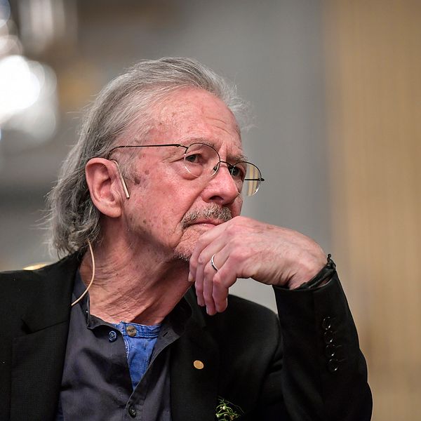 Nobelpristagaren Peter Handke.