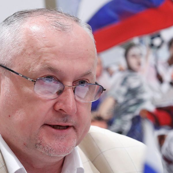Jurij Ganus, chef för ryska antidopningsbyrån Rusada.