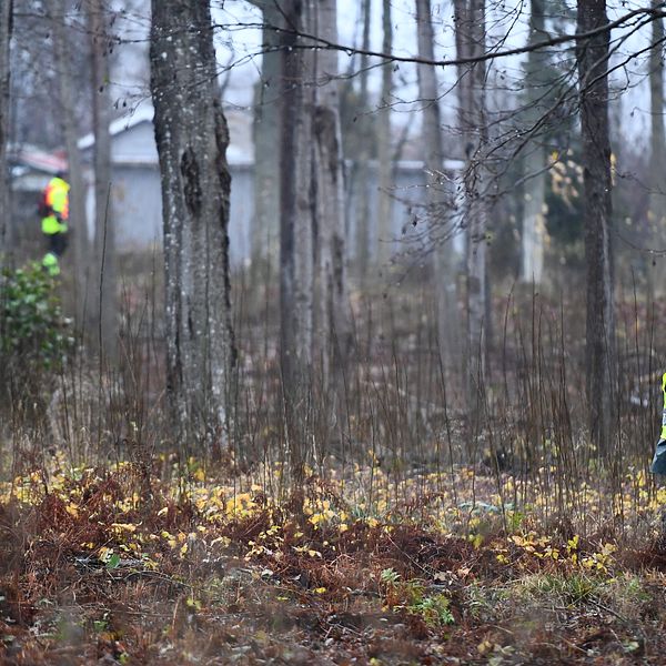 Pojkens försvinnande föranledde ett stort sökpådrag på Öland där hundratals frivilliga gick skallgång genom Färjestaden.