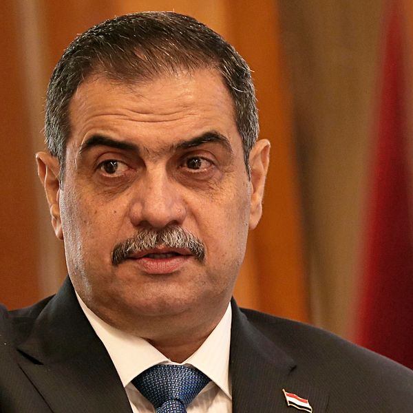 Iraks före detta försvarsminister Najah al-Shammari.