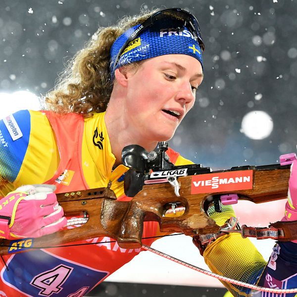En krasslig Hanna Öberg slutade på 14:e plats i sprinten.