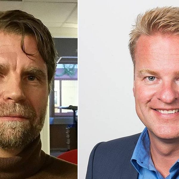 Christer Lagerberg från Region Värmland och Björn Arkinger på MedHelp
