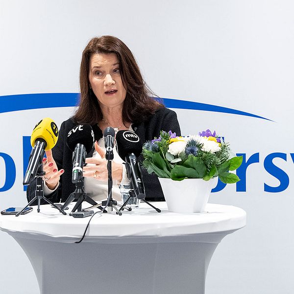 Utrikesminister Ann Linde (S)