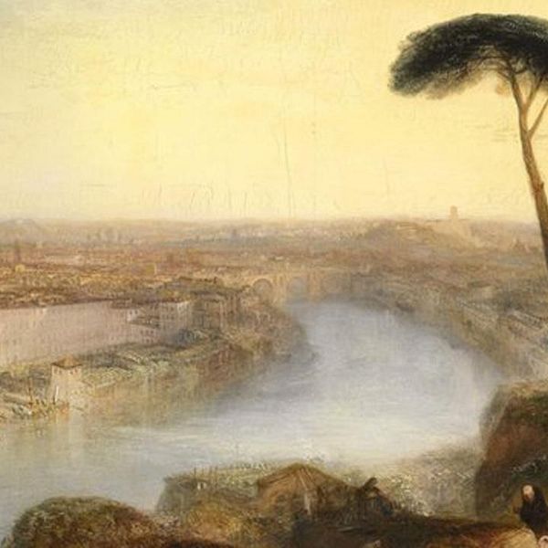Målningen ”Rome –  from mount aventine” klubbades för 30,3 miljoner pund på Sothebys auktionshus i London igår.
