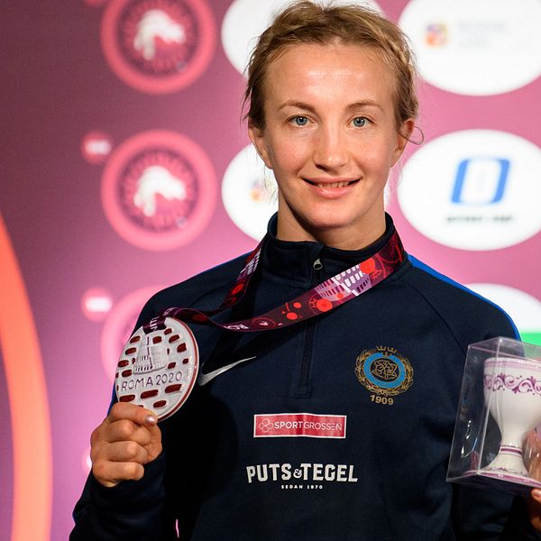 Sofia Mattson tog EM-brons i Rom.