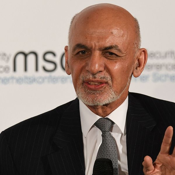 Afghanistans president heter även framöver Ashraf Ghani.