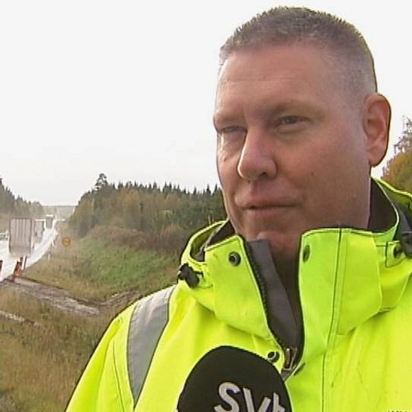 Kristofer Engstrand, projektledare underhåll Trafikverket