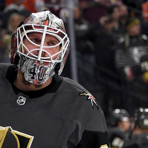 Vegas-målvakten Robin Lehner.