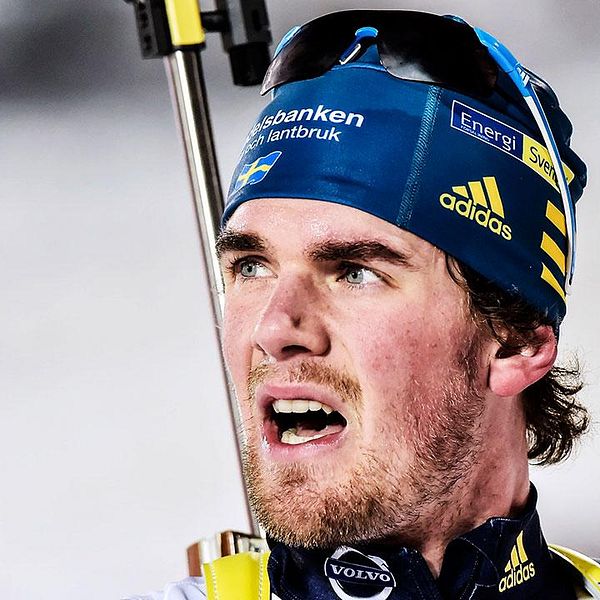 Fredrik Lindström Sveriges hopp i skidskytte-VM.