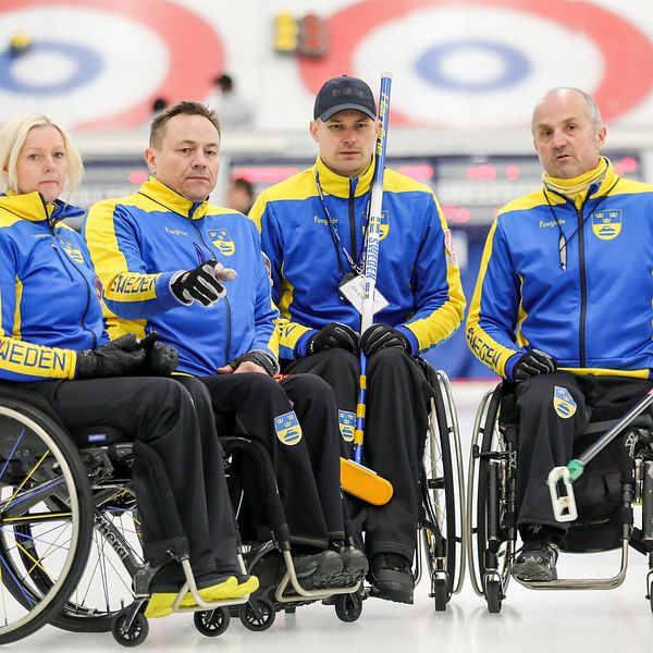 Succé för Sverige i VM i rullstolscurling