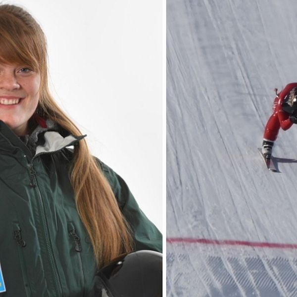 Britta Backlund dominerar världscupen i speedski.