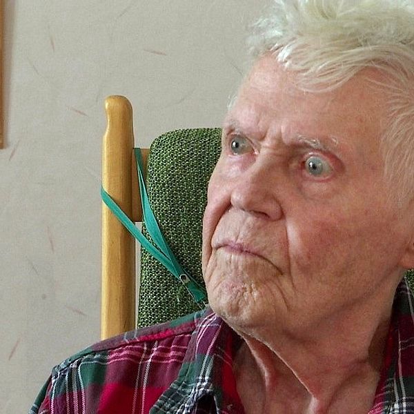 Karl Eriksson är 90 år och har bott i området, Finnskoga, i hela sitt liv.
