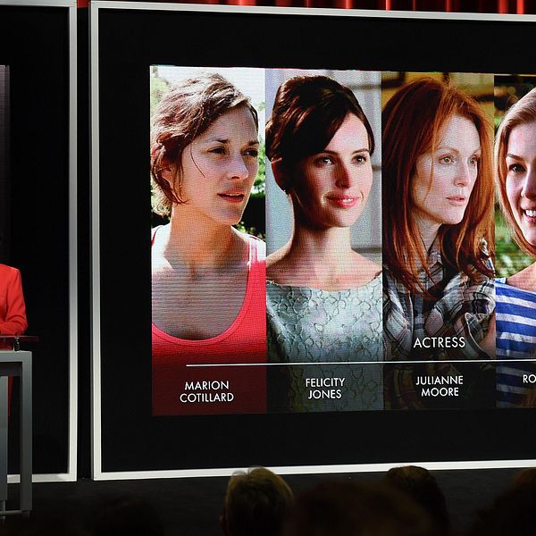 De nominerades i kategorin Bästa kvinnliga skådespelare.