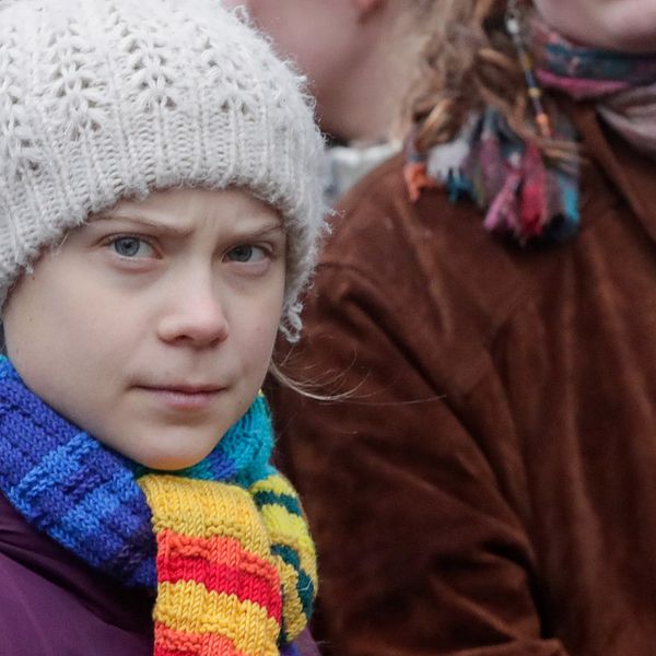 Greta Thunberg hade var i Tyskland och spelat in en dokumentär till BBC då hon misstänker att hon smittades av coronaviruset.