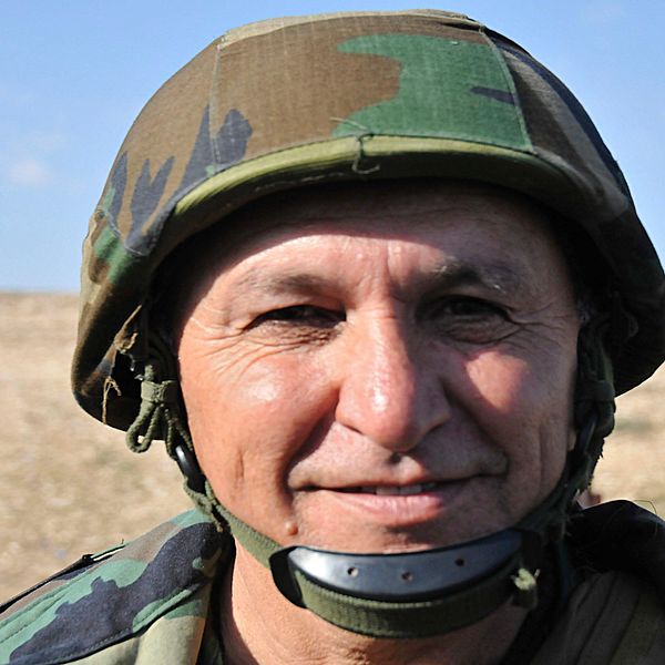 Ahmed Bahjat är högsta befäl inom Peshmergas Zerevanistyrka. De kurdista styrkorna har tagit tillbaka mycket mark från IS. Uppgiften är svår då IS ofta går till motattacker.