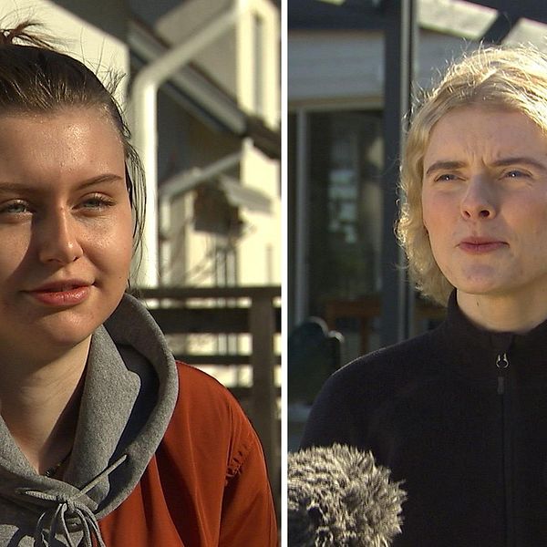 Porträtbilder på Moa Söderberg och Agnes Stålhammar