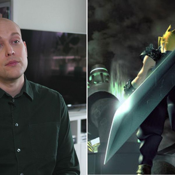 När Final Fantasy 7 släpptes 1997 blev det en formativ upplevelse för en generation av spelare, menar SVT:s spelredaktör Joachim Voss Sundell.