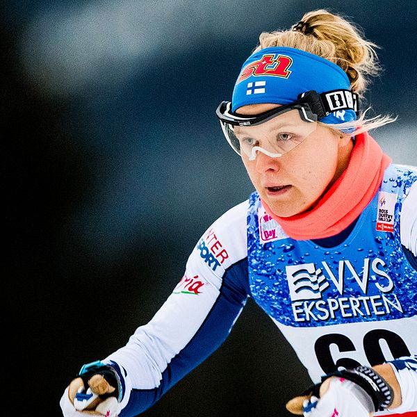 Finskan Leena Nurmi, världscupåkare förra säsongen, har drabbats av corona.