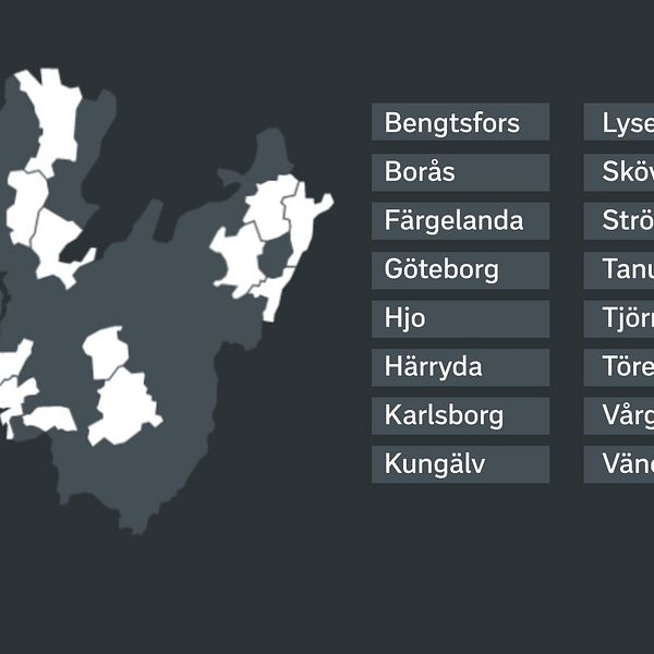 16 kommuner i Västra Götalandsregionen har infört besöksförbud på sina LSS-boenden.