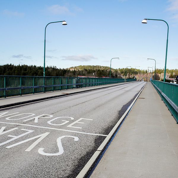 En tom gränsövergång mellan Norge och Sverige. Så verkar dock inte fallet helt ha varit under påskhelgen