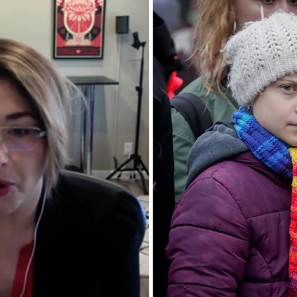 Naomi Klein om svenska klimataktivisten Greta Thunberg.