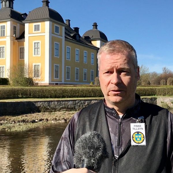 Thomas Nordqvist ordf SFK Atletfiskarna vid Strömsholms slott