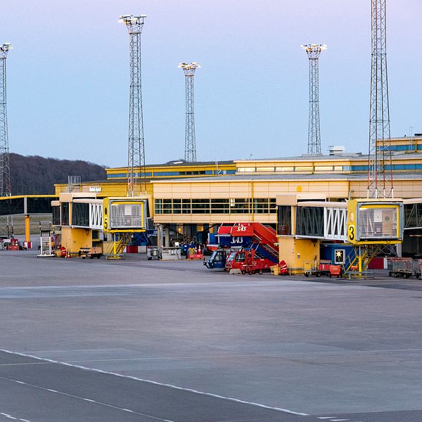 Flygplatsen Malmö Airport.