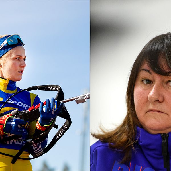 Stina Nilsson och Jelena Välbe.