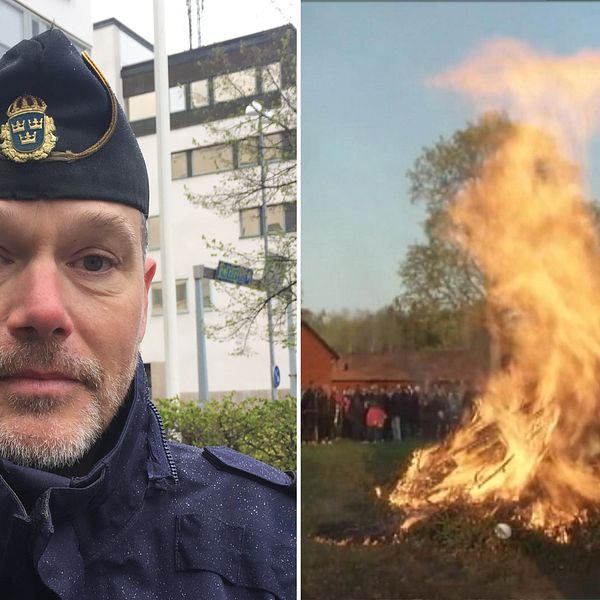 Tommas Ammer kommunchef , majbrasa tänd eftermiddag.