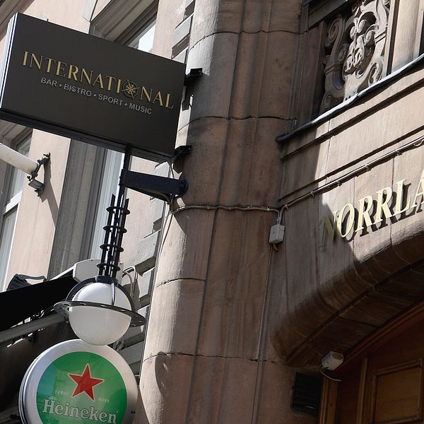 The International Bar på Norrlandsgatan i Stockholm, var en av fem restauranger i Stockholm som smittskyddsenheten stängde.